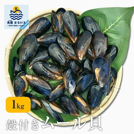 ムール貝 殻付き 1kg 2kg 冷凍 酒蒸し パエリア パスタ ワイン ガーリック スープ おもてなし パーティー 貝類 貝