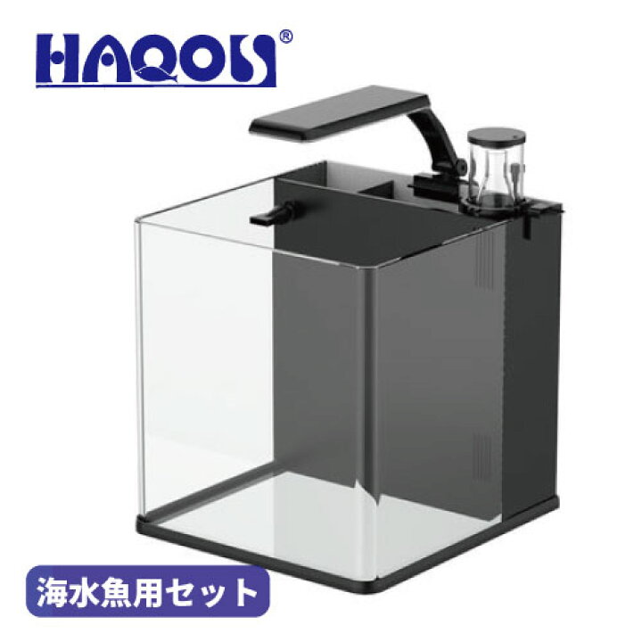 楽天市場 Haqos 海水魚用小型水槽セット Nano Tank Reef曲面ガラス水槽 容量 18l 100v対応背面濾過 プロテインスキマー Ledライト付きアクアリウム サンゴ 海水魚 ナノタンク マルケン オンラインショップ