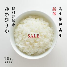 【1,000円OFF+先着100円OFFクーポン】新米 特別栽培米 ゆめぴりか 10kg (5kg×2袋) 北海道深川市音江産 玄米 白米 分づき米 令和7年産 米 お米 送料無料 送料込み 真空パックに変更可