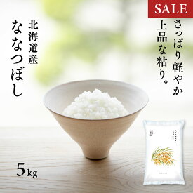 【期間限定価格】北海道 上川・空知産 ななつぼし 5kg 令和7年産 特A 白米 米 お米 送料無料 真空パック可