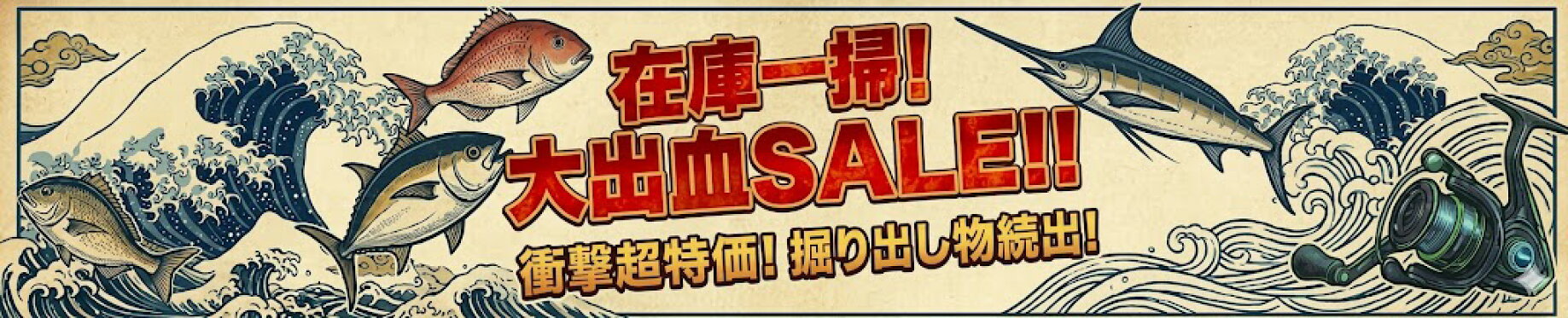 在庫処分セール