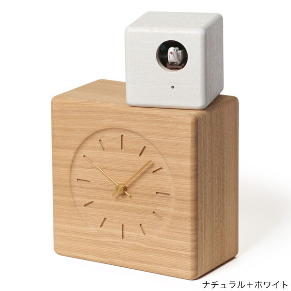 レムノス 壁掛け時計 カッコー時計 Cubist Cuckoo Clock（キュビスト カッコークロック）【送料無料】【楽ギフ_包装】 |  大阪マルキン家具　楽天市場店