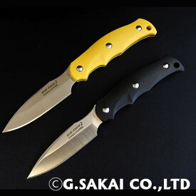 G・SAKAI　ジーサカイ　 サビナイフ2 サバキ3寸 キャンピング・フィッシング用ナイフ　グラスファイバー強化ナイロン製シース付属 日本製