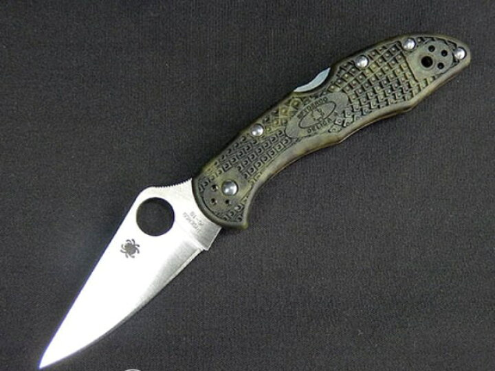 楽天市場】SPYDERCO スパイダルコ ナイフ デリカ4 ZOME C11ZFPGR 