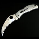 SPYDERCO スパイダルコ ナイフ　HARPY　ハーピー　波刃（セレーション）　フォールディングナイフ 送料無料