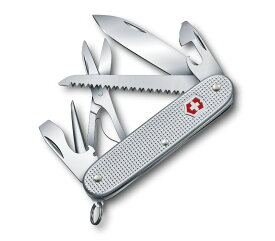 VICTORINOX ビクトリノックス ナイフ ファーマー X ALOX　0.8271.26 アルミハンドル スイスアーミーナイフ マルチツール 多徳ナイフ のこぎり・はさみ付き 日本正規品 保証書付属 送料無料