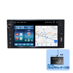 yTOYOTA _Cnc pfzChir 7C`{nfWtZO4x4`[i[Zbg Android10 CarPlay AhChI[g ~[O }`v[[ WI SD Bluetooth HDD WiFi Ah