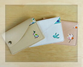 自分色♪　レザーカードケース【harvest products】