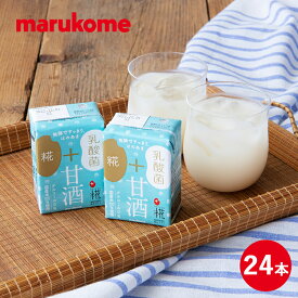 プラス糀　糀甘酒LL乳酸菌 100ml×24 マルコメ ノンアルコール アルコールフリー 甘酒 食塩無添加 栄養補給 保存料不使用 米麹 乳酸菌飲料 お歳暮 冷える季節に 冬の栄養補給 熱中症対策