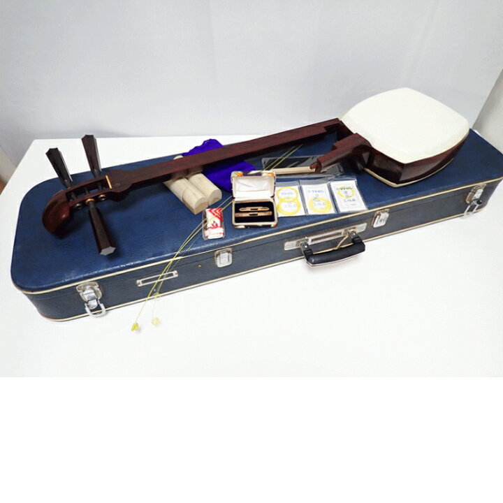 楽天市場】【中古】三味線 K9糸巻 紅木 二本溝 トチ目 子持綾杉彫胴 