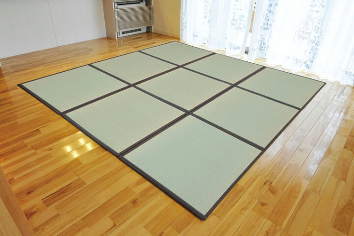 楽天市場】ユニット畳あぐら約 82×82×1.7 cm【高品質 純国産イ草】【4 