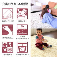 シャギーラグマット&カーペット