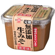 元祖 無添加 国産米 使用 無添加生みそ 赤みそ 信州味噌 750g 老舗 丸萬 伝統の味 みそ 味噌汁 味噌漬け …