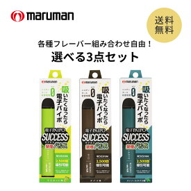 電子PAIPO SUCCESS 【選べる3個セット】 タバコ味 メンソールタバコ味 マスカット味 禁煙グッズ 禁煙 電子パイポ サクセス 電子タバコ タール ニコチン0 電子タバコ 加熱式たばこ 電子たばこ