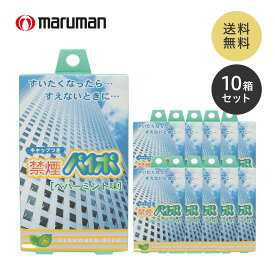 禁煙グッズ 使い切り 禁煙パイポ ペパーミント味 3本入り 10個セット マルマン 公式 煙が出ない 使い捨て 禁煙 グッズ 健康グッズ 電子パイポ 本体 持ち運び PAIPO フレーバーコンパクト 禁煙サポート 離煙 ニコチン0 スティック