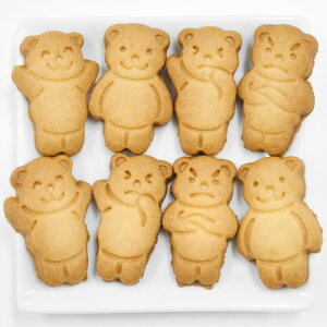 ニコニコプンプンくまったクッキー プレーン 業務用 400g