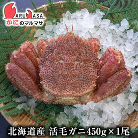 活毛がに(450g×1尾)セット あす楽 毛蟹 毛ガニ カニ通販 道産品 母の日 ギフト 北海道産