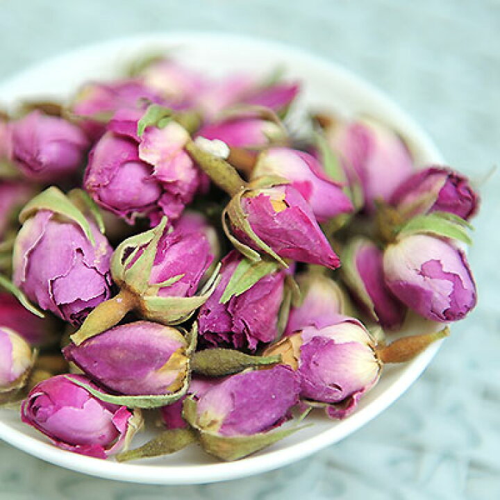 横浜中華街 ローズピンク 20g、バラの花、お茶♪ 通販 開古 バラのつぼみ 30g 薔薇花 薔薇茶 バラ ローズ 養生茶 健康茶 チャック袋 お茶 中国茶