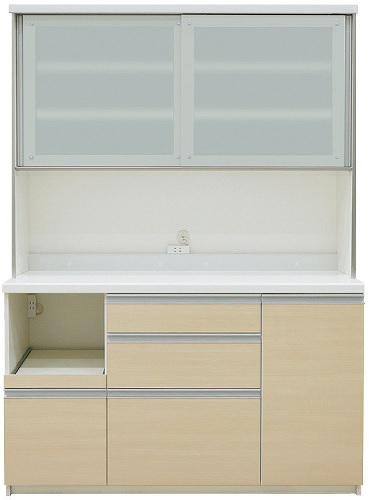 パモウナ レンジボード 食器棚 - 収納家具・収納用品の通販・価格比較 