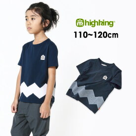 【35％OFF】【メール便可】ハイキング 1201-1283-1-12mm naughty short sleeve/ノーティーショートスリーブ[110-120] キッズ トップス 半袖Tシャツ ジグザグプリント 高機能素材 子供服 highking 4022697 【SALEsaleセールバーゲン】f20ss out-t