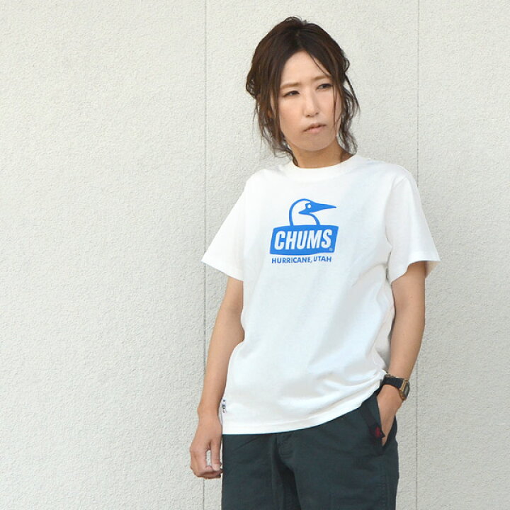 楽天市場 チャムス ブービーフェイスtシャツ レディース 半袖tシャツ 半そで ブービーバード プリント トップス お揃い リンクコーデ Booby Face T Shirt Chums Ch11 14 Lmm ﾒｰﾙ便可 Oso 2s 21su マルミヤワールド