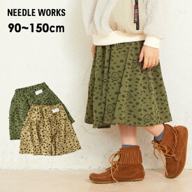 【50%OFF】【メール便可】ニードルワークス 2221205-m15m SMILE leopard pattern Skirt/スマイルレオパードパターンスカート キッズ ベビー ジュニア ボトム ボトムス ギャザースカート 女の子 子供服 NEEDLE WORKS 4024130 21af-k-b【SALEsaleセールバーゲン】 goc55