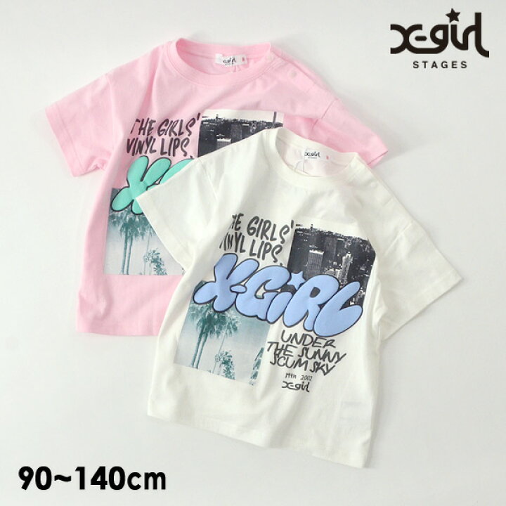 楽天市場】【30%OFF】エックスガールステージス 風景プリント半袖T 