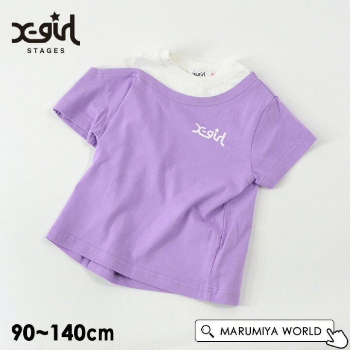 楽天市場】【60％OFF】エックスガールステージス 肩開き半袖Tシャツ 