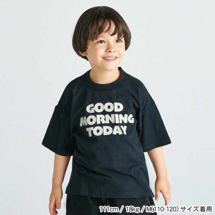 楽天市場】【30％OFF】GOODMORNING Tシャツ キッズ トップス 半そで 