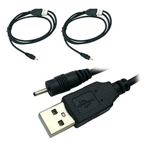 �y2�{�Z�b�g�zUSB-DC 2.0mm�P�[�u��-USB 2.0�^�C�vA�I�X-DC 2.0mm * 0.6mm 5�{���gDC�o�����W���b�N�d���A�_�v�^�R�l�N�^�[�d�P�[�u�� 1M
