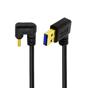 CY USB 3.0 ���p�P�[�u�� �^�C�v A - �^�C�v C USB-C �I�X - 480Mbps USB-C �O�ʂ���єw�ʊp�x�t�� U ���^�d���f�[�^ �P�[�u��