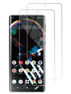 �y2���Z�b�g�zAQUOS R6 SH-51B/LEITZ PHONE 1 �t�B���� [Kakuki] Aquos R6 /LEITZ PHONE 1 �ی�t�B���� �w��F�؂��\ TPU�f�� 3D�݌v �����h�~ �C�A���X ����S�n �L�Y�C�� Aquos