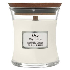 WoodWick ウッドウィック JARS ジャー Sサイズ ホワイトティー＆ジャスミン WHITETEA&amp;JASMIN アロマキャンドル [並行輸入]