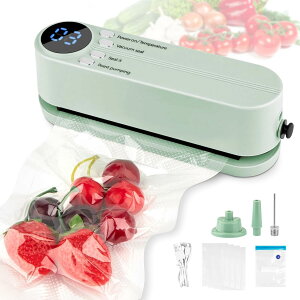 真空パック機 フードシーラー【2025年モデル】真空パックん 4IN1真空シーラー 全自動 USB式真空パック器 吸収力60kPa 家庭用 多機能 乾湿対応 高耐久性 シールのみ 脱気 シール インフレータブ