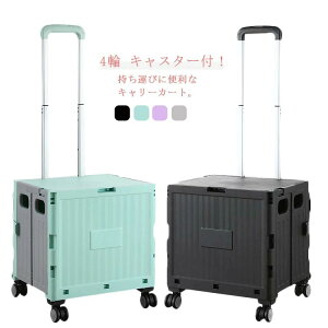 ショッピングカート 台車 アウトドア 軽量 買い物カート キャリーカート 折り畳み台車 折りたたみ 蓋付き コンテナキャリー ショッピング用 台車 キャスター付 キャンプ用 コンパクト コン
