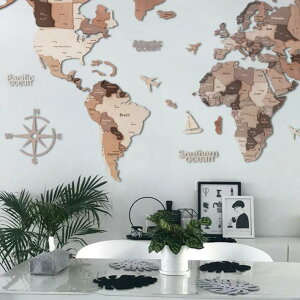 3D Wood World Map@En} CeA ؐ Ǌ| En} CeA Ǌ| I[NJ[ ؂̉ Ǌ|ؐEn} CeAO[oɁI