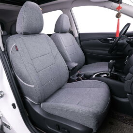 カスタムシートカバー セレクト日産セントラ 2020 2021 2022 2023モデルに対応 (グレー、フルセット)