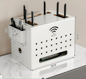 セットトップボックス棚棚壁にルーター収納ボックス壁掛け型無線wifiテレビ光猫棚棚