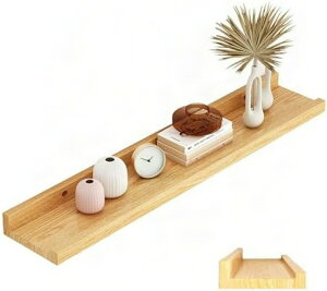 ウォールラック 木製 ウォールステッカー 木 ウォールシェルフ 奥行15cm ウォールシェルフ 壁掛け棚 本棚 壁掛け 壁掛け 収納 吊り下げ 壁掛け収納棚 木製収納ラック 玄関 キッチン バスルー