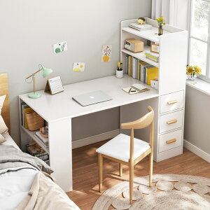 机机書架一体パソコン机寝室家庭用角机机机小中学生学習机と椅子の組み合わせ
