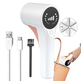 衣類用糸くずシェーバー、衣類用シェーバー毛玉取り器 - 衣料品用ファブリックシェーバー2 In 1 糸くず除去シェーバー - デジタル LED ディスプレイ付き 3 スピード生地毛玉除去セーター衣類セーターソファソファ用糸くず除去剤