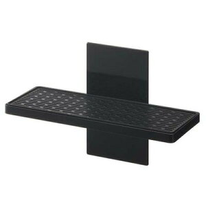 【ポイント5倍】tower ウォーターサーバー横マグネットグラススタンド タワー ブラック 山崎実業