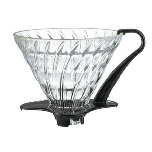 �y�����{���z V60 �ϔM�K���X���߃h���b�p�[ 03 �u���b�N HARIO�i�n���I�j