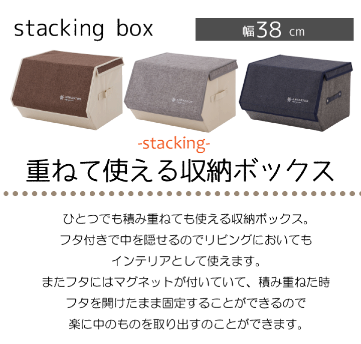 楽天市場】【ネイビー完売】収納ボックス 使わないときコンパクト