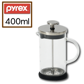 PYREX パイレックス コーヒープレス 400ml コーヒー 抽出 旨味成分 豆本来 抽出器具 パール金属 【CP-8538】