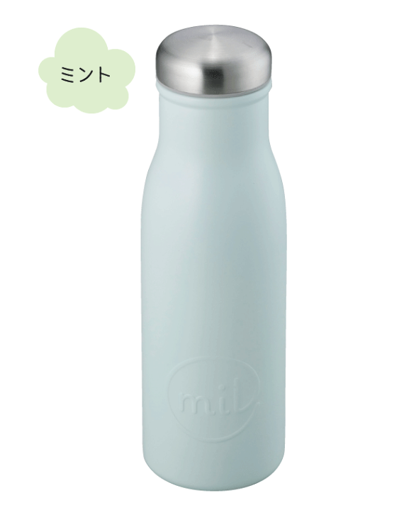 楽天市場】水筒 直飲み mil ミル まあるい形がかわいい ステンレス