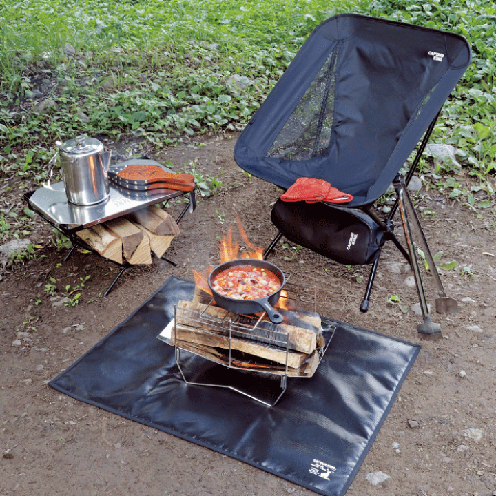 送料込！焚き火台 60cm 新品未使用 すけもえファイヤー Q3-998-SL - DOD（ディーオーディー）【公式