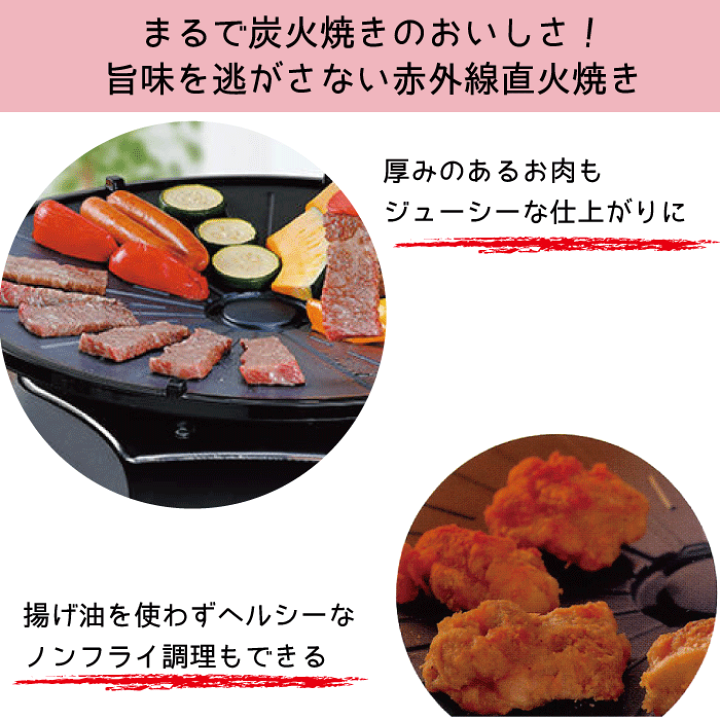 楽天市場】【廃番。完売】【送料無料】ヘルシーグリル 無煙ロースター