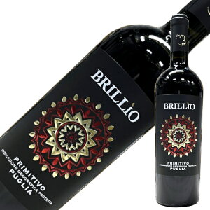 �u���b���I�E�v���~�e�B�[���H�E�v�[���AIGP�i�ԁE�h���j/ BRILLIO PRIMITIVO PUGLIA IGP�y�C�^���A���C�� �ԃ��C���z