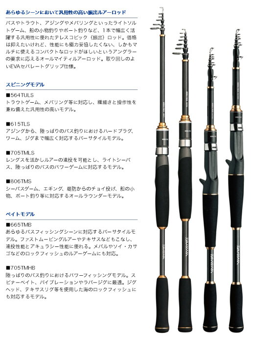 楽天市場 C 取り寄せ商品 ダイワ モバイルパック 806tms コンパクトロッド パックロッド 小継 つり具のマルニシ楽天市場店